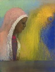 Portrait of a Woman in a Pink Veil, 1885